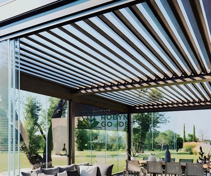 Glass Suite Motorized Aluminum Pergola suppliers