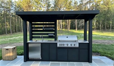 Sunshade Integrated Outdoor Kitchen